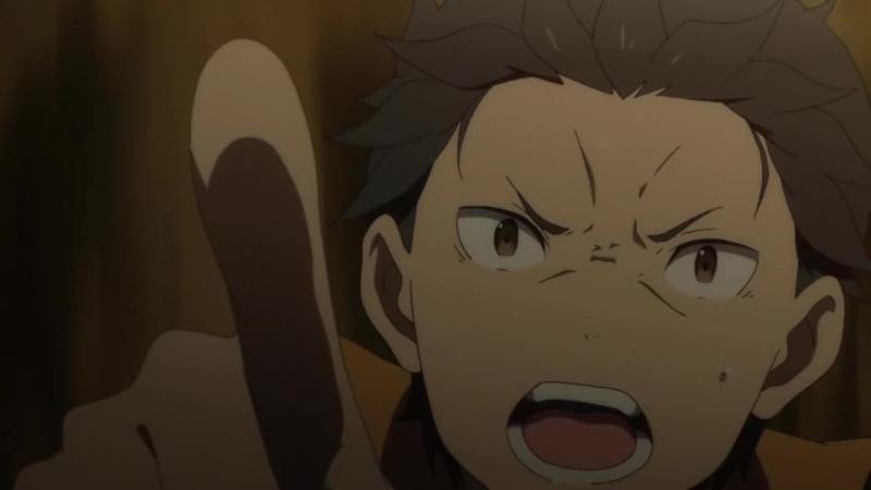 Кадры из аниме Re: Жизнь в альтернативном мире с нуля / Re: Zero – жизнь с нуля в другом мире / С нуля: Пособие по выживанию в альтернативном мире (2016)