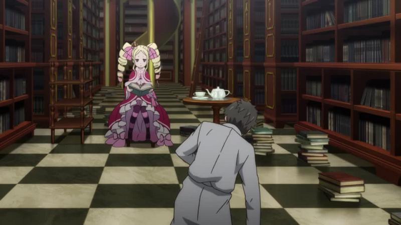 Кадры из аниме Re: Жизнь в альтернативном мире с нуля / Re: Zero – жизнь с нуля в другом мире / С нуля: Пособие по выживанию в альтернативном мире (2016)
